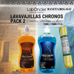 Lavavajillas manual CHRONOS PACK 2 UNIDADES BAYETA REGALO