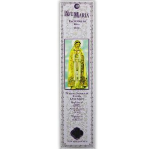 INCIENSO AVE MARIA STICK ROSA – NUESTRA SEÑORA DE FATIMA