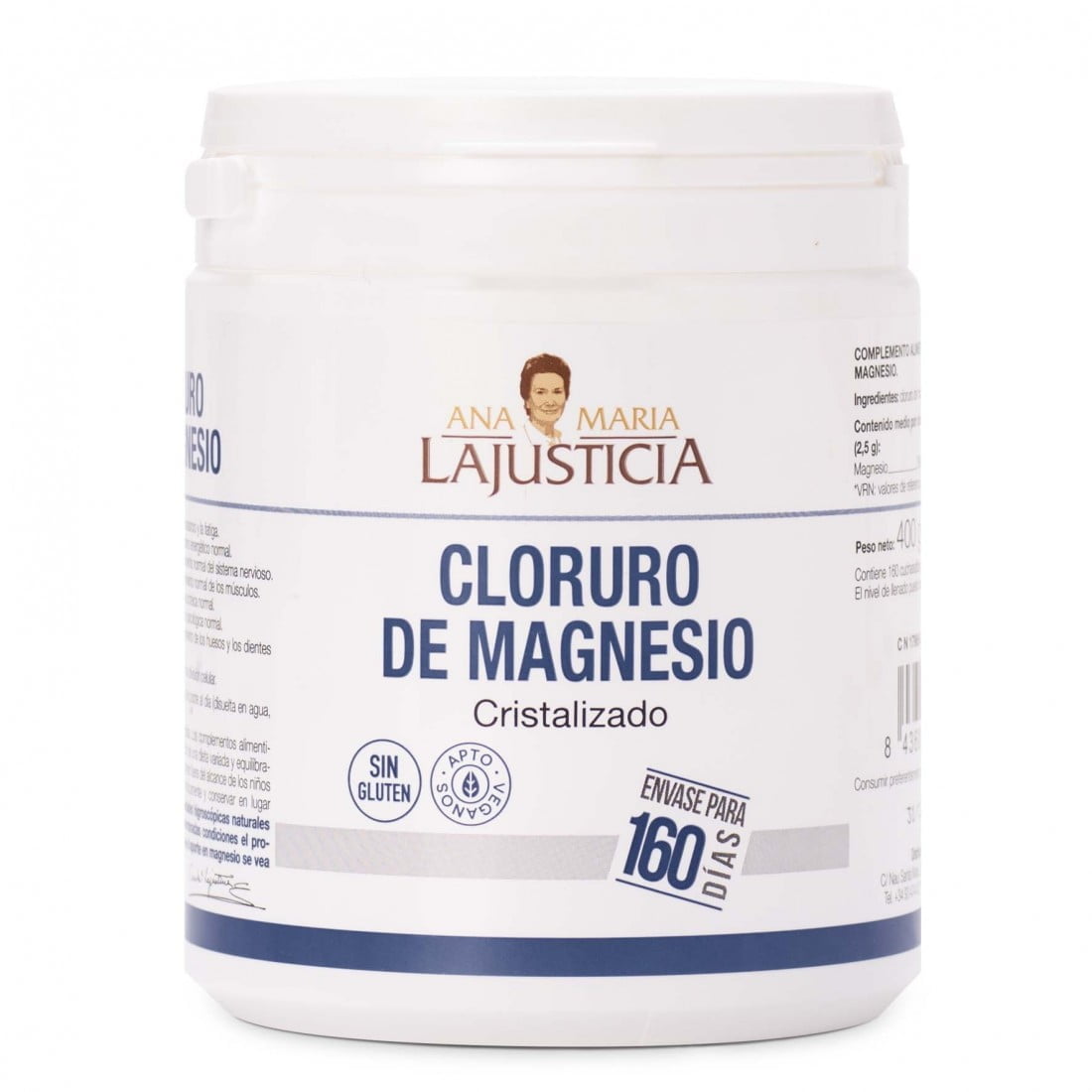 CLORURO DE MAGNESIO (400 gr)